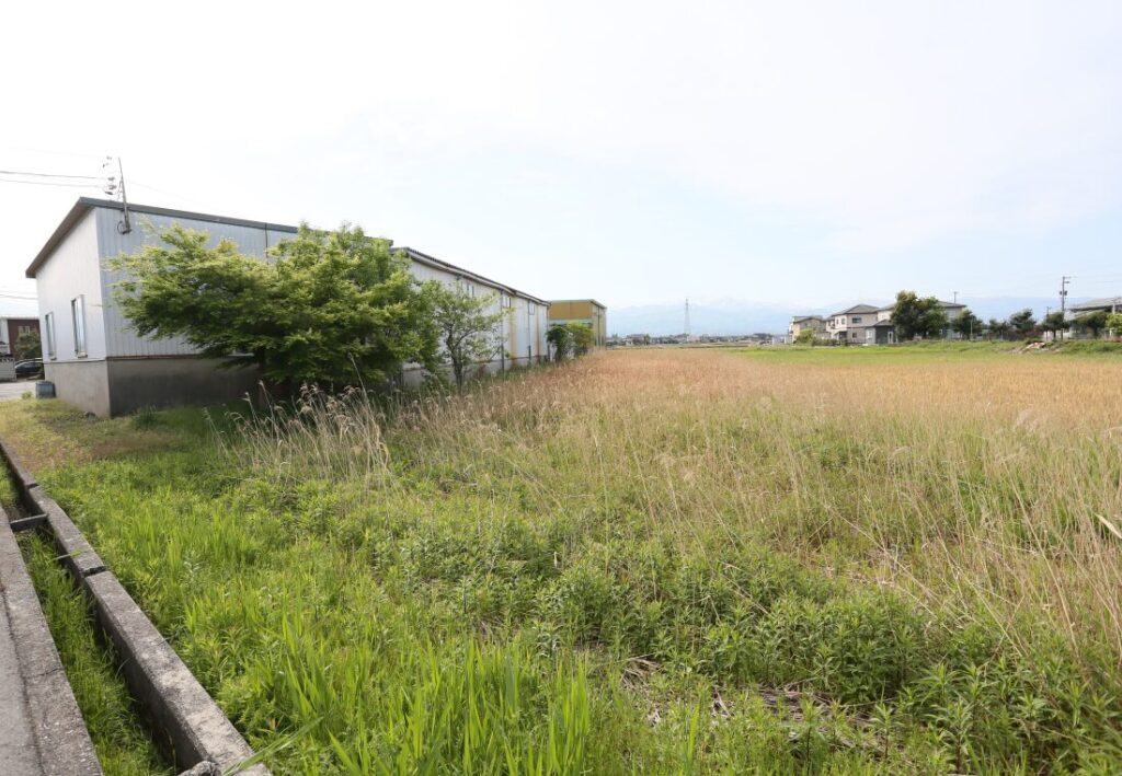 №F842【富山県滑川市下梅沢】土地（農地）1筆あげます！０円物件！