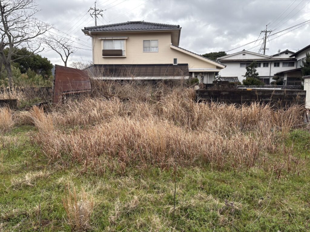 №I827【山口県萩市北古萩町今魚店町】土地（宅地）あげます！更地です！０円物件！無償譲渡！