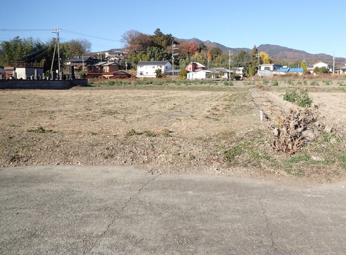 群馬県渋川市中郷】土地（農地・田畑）あげます！譲ります！ | 負動産 